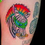 Значение татуировки зебра - пример тату зебра на фото - 102 - фото tatufoto.com