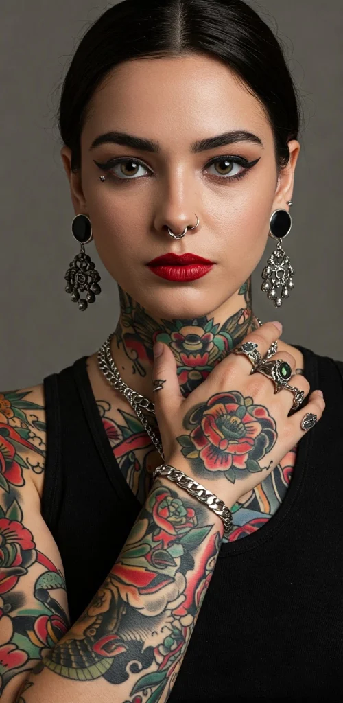 Как сочетать татуировки и украшения 2025 - 05 - фото tatufoto.com