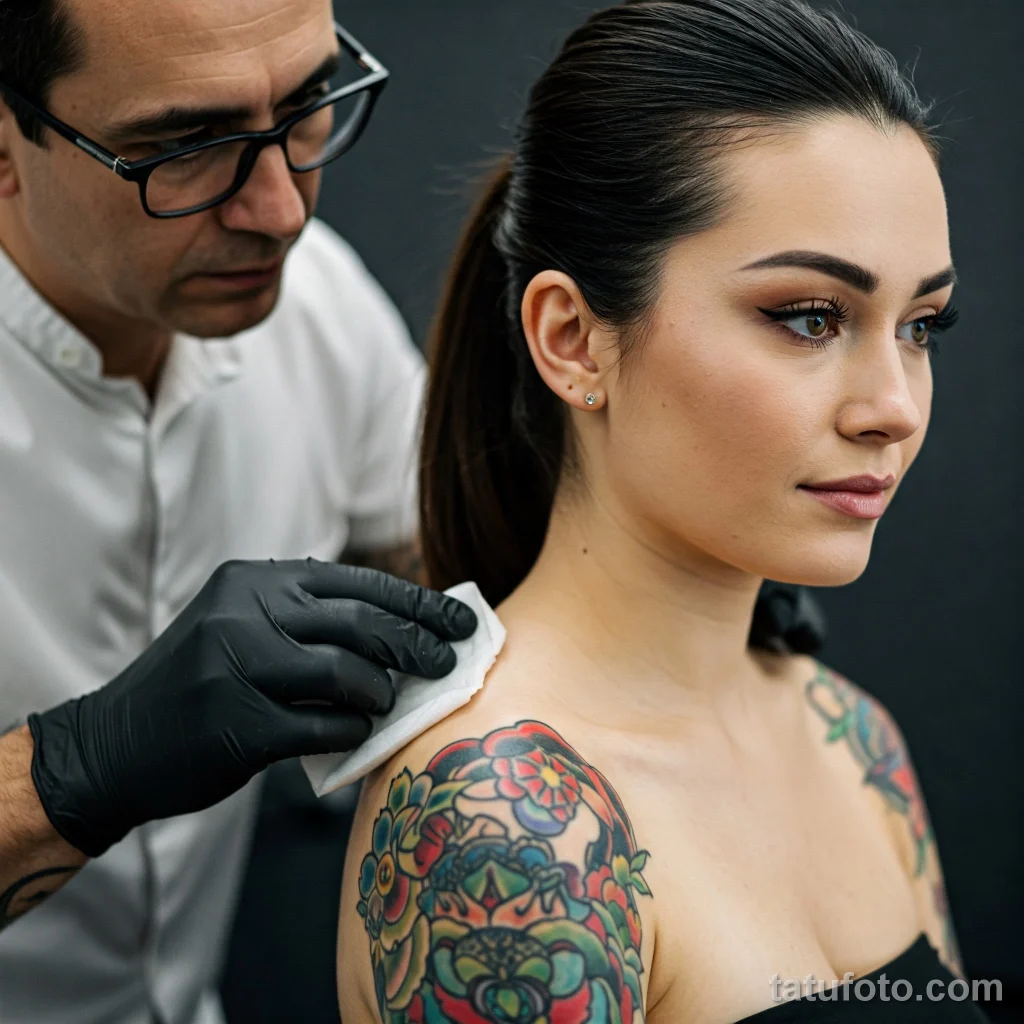 Подготовка кожи перед татуировкой зачем нужна эпиляция 2025- 07 - фото tatufoto.com