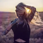 Сара Фабел (@sarafabel) — культовая тату-модель - 14 - фото tatufoto.com