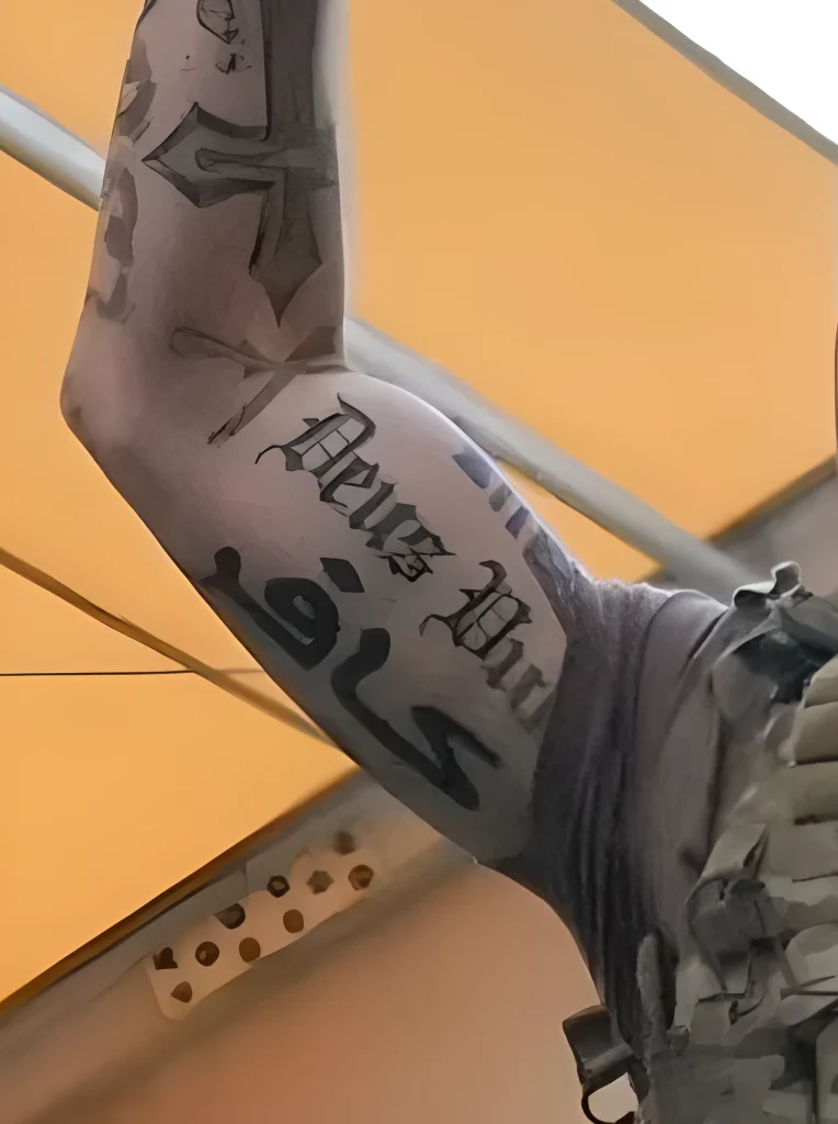 Татуировка кафир у министра обороны США - 03 - фото tatufoto.com