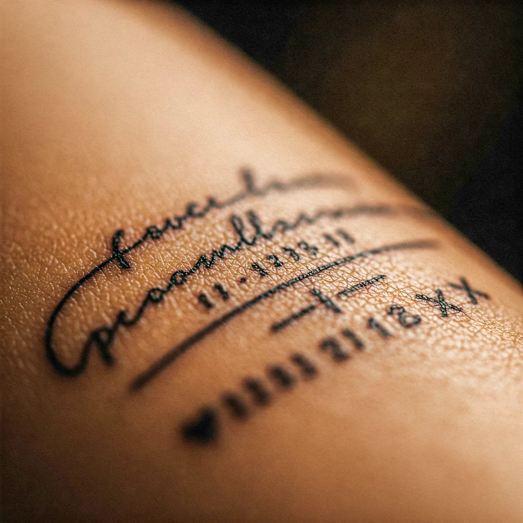 Татуировки в честь детей- память, любовь и немного боли - 03 - фото tatufoto.com