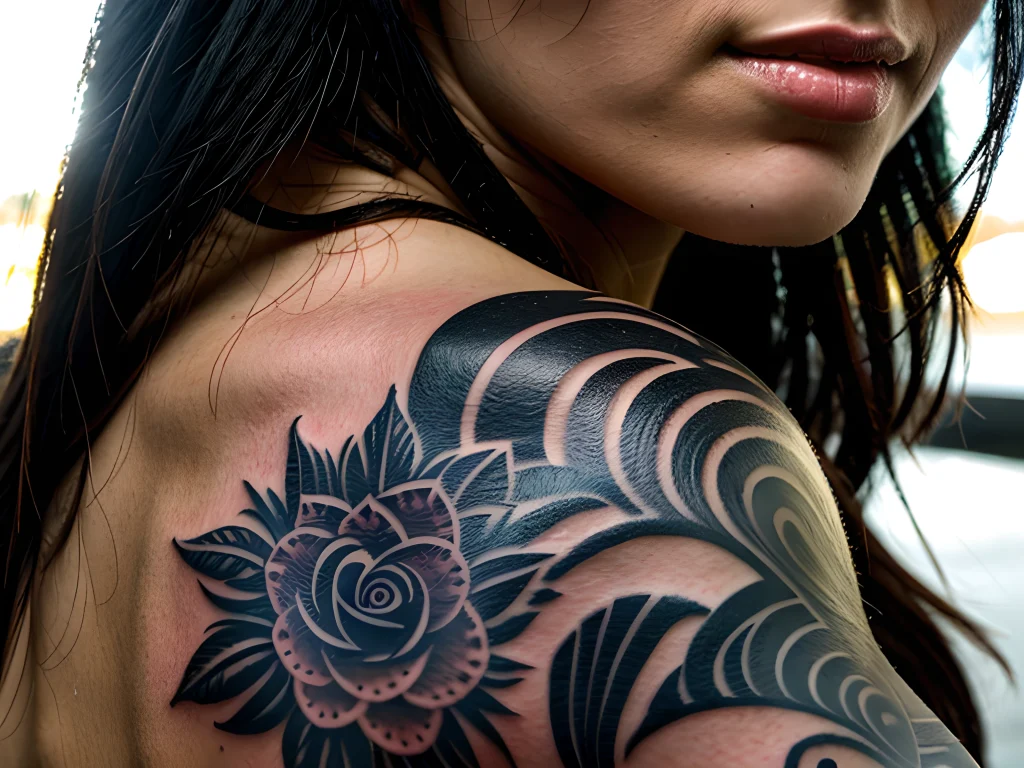 Что делать, если тату получилась слишком тёмной или яркой - 02 - фото tatufoto.com