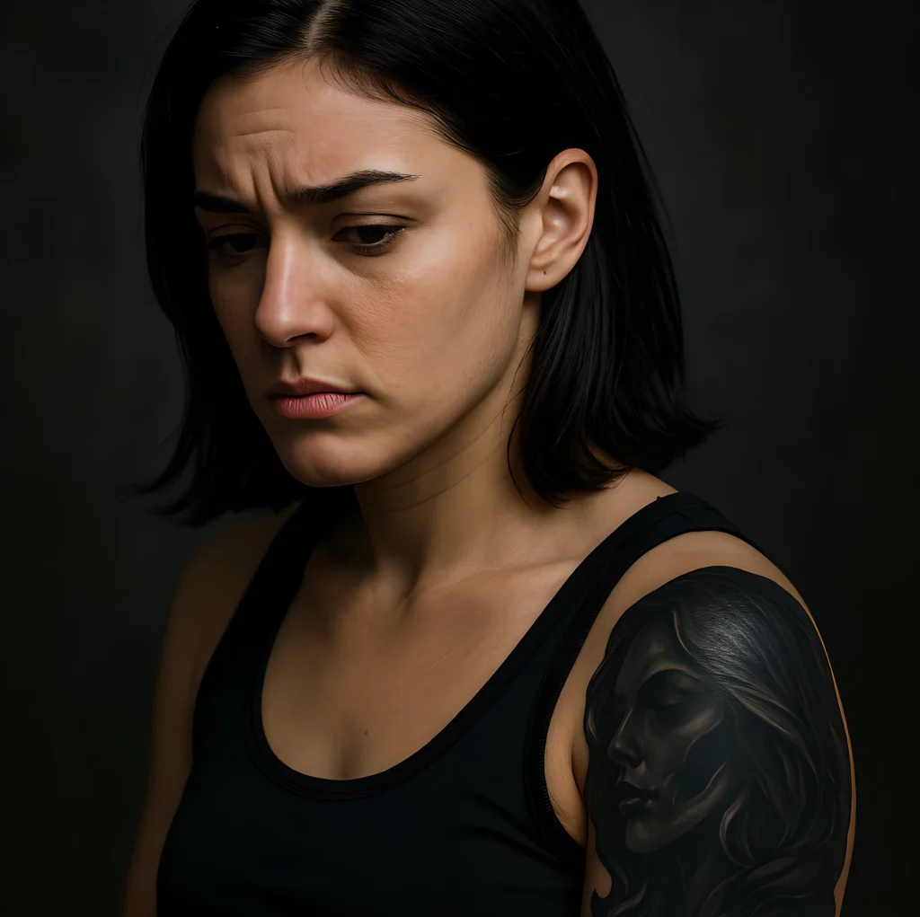 Что делать, если тату получилась слишком тёмной или яркой - 05 - фото tatufoto.com