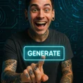 Tattooed Tech Innovator №001 Бесплатный сервис генерации тату-эскизов от tatufoto.com