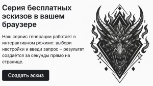 Фото тату: эскиз татуировки в виде стилизованного черного крыла, заключенного в ромб. Графичный рисунок, темные тона, современный дизайн.