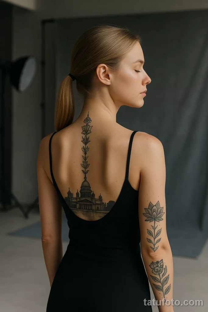 Как осанка влияет на татуировку и что с этим делать 2025 - 01 - фото tatufoto.com