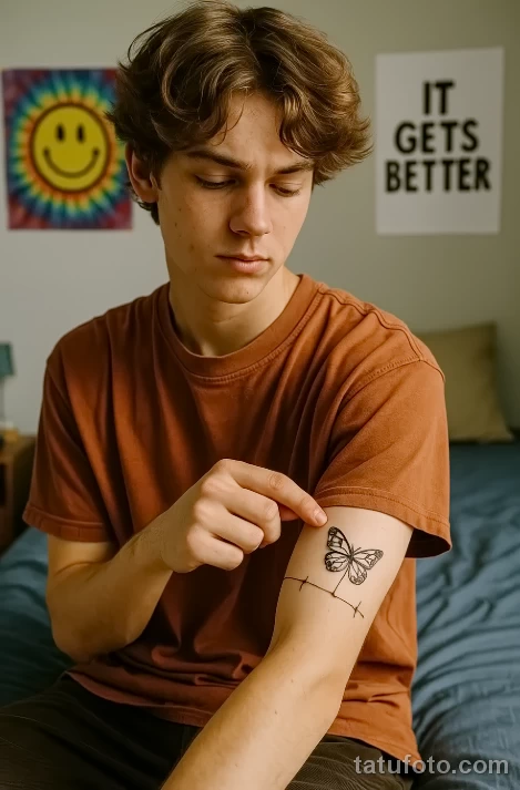 Подростковые татуировки в 2025 году- тренды, психология №13 - фото tatufoto.com