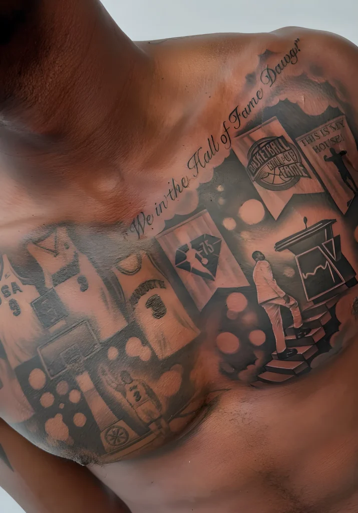 Тату Дуэйна Уэйда №04 - фото tatufoto.com