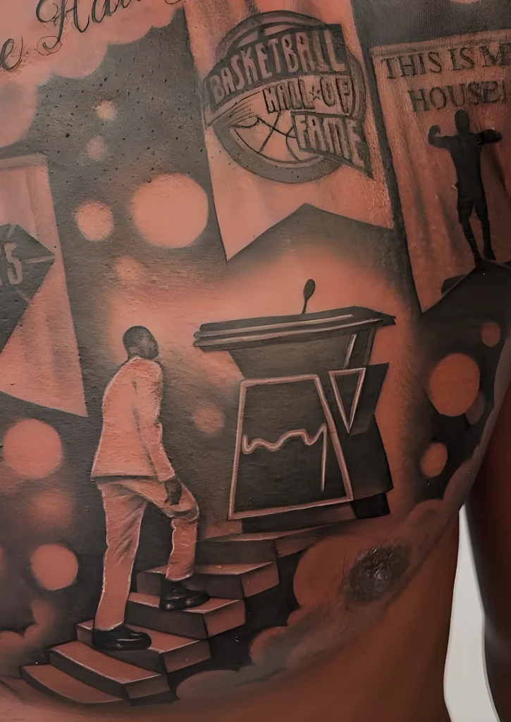 Тату Дуэйна Уэйда №08 - фото tatufoto.com