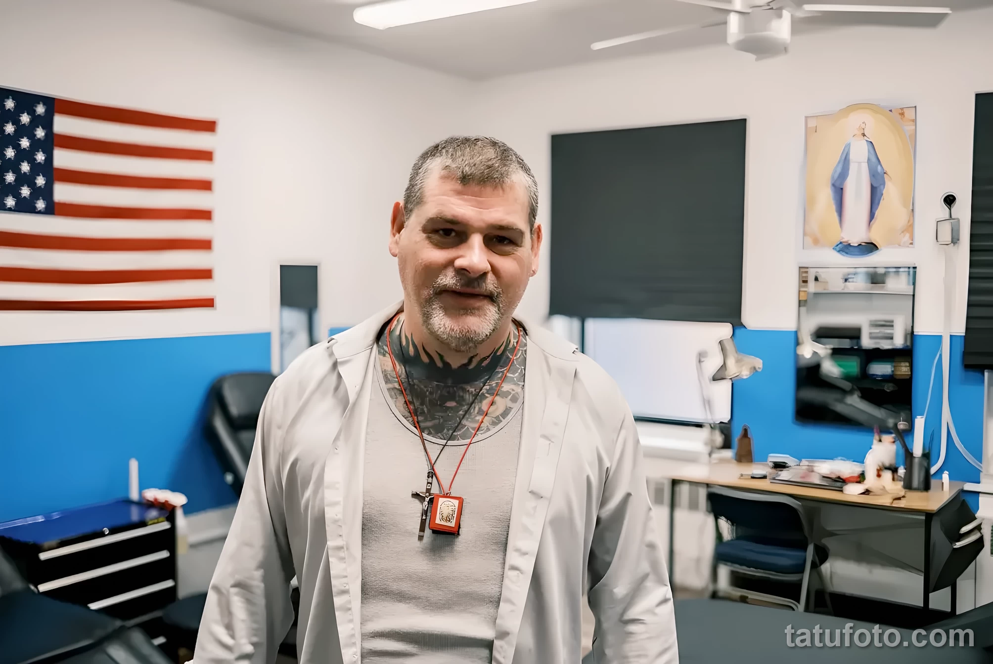 Тату вместо проповеди- католический мастер из Нью-Йорка №09 - фото tatufoto.com