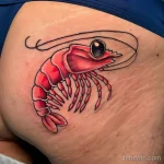 Татуировка с креветкой ко Дню креветок – 10 мая №35 - фото tatufoto.com