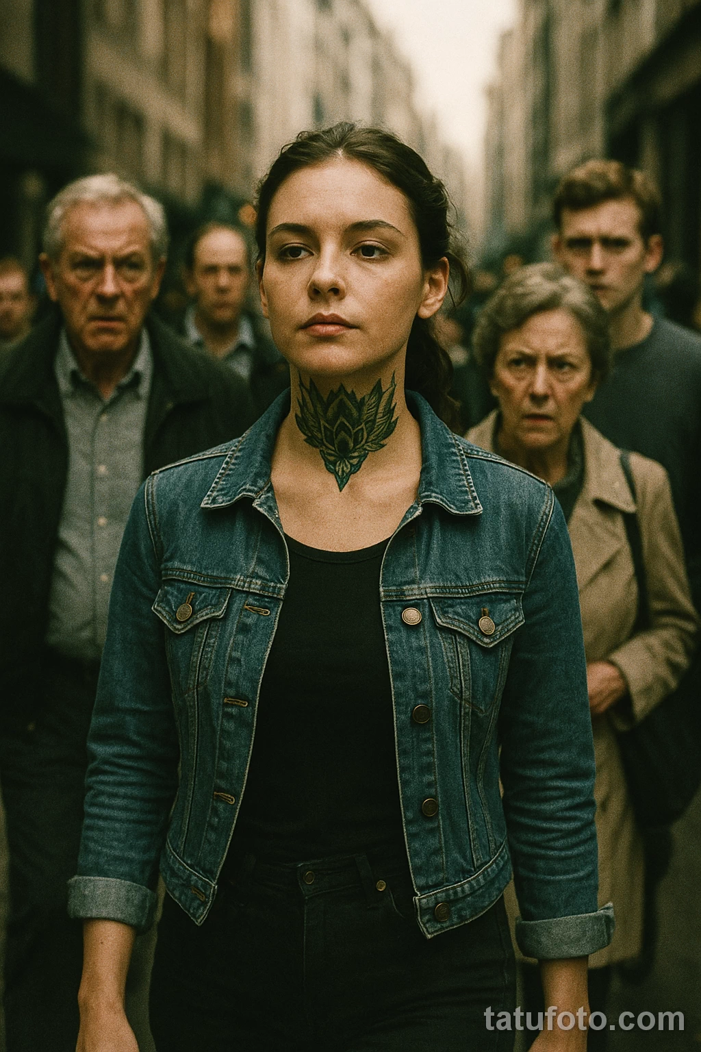 Уверенная с татуировкой №008 Татуировки после зависимости - tatufoto.com 2025