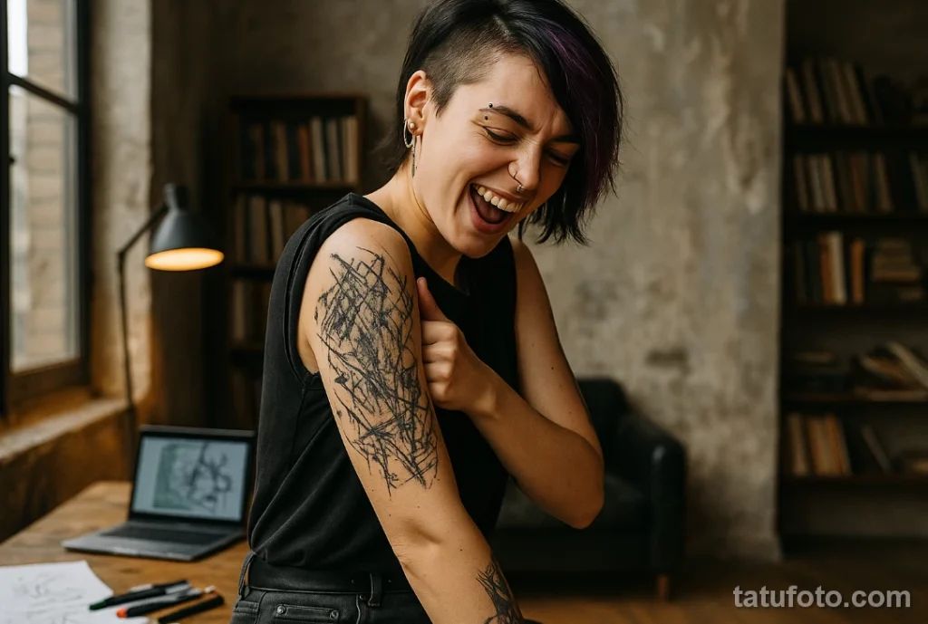 Экспериментальные татуировки - tatufoto.com 2025 8