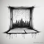 Вариант эскиза тату для айтишника №10 - фото tatufoto.com