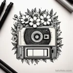 Вариант эскиза тату для айтишника №15 - фото tatufoto.com
