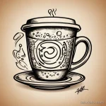 Вариант эскиза тату для айтишника №21 - фото tatufoto.com