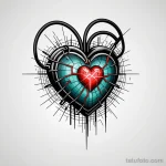 Вариант эскиза тату для айтишника №28 - фото tatufoto.com