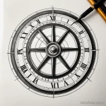 Вариант эскиза тату для айтишника №29 - фото tatufoto.com