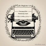 Вариант эскиза тату для айтишника №38 - фото tatufoto.com