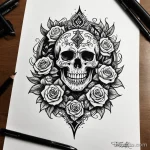 Вариант эскиза тату для айтишника №39 - фото tatufoto.com