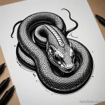 Вариант эскиза тату для айтишника №43 - фото tatufoto.com