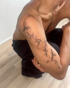 Мин Ю- Татуировки, которые звучат – боди-арт из музыки №06 - фото tatufoto.com