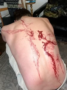Мин Ю- Татуировки, которые звучат – боди-арт из музыки №12 - фото tatufoto.com