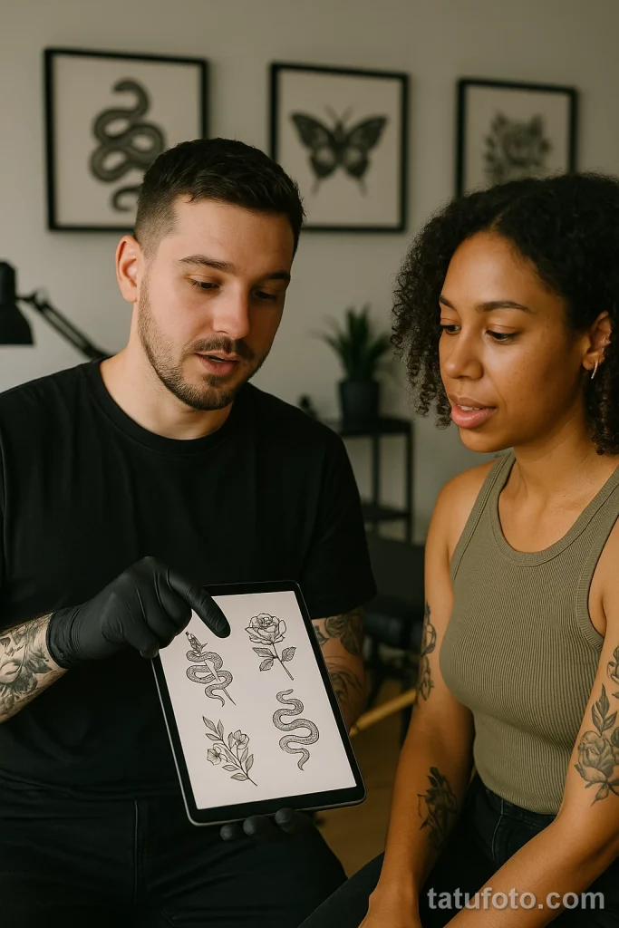 Сколько длится тату-сеанс 2025 №02 - фото tatufoto.com
