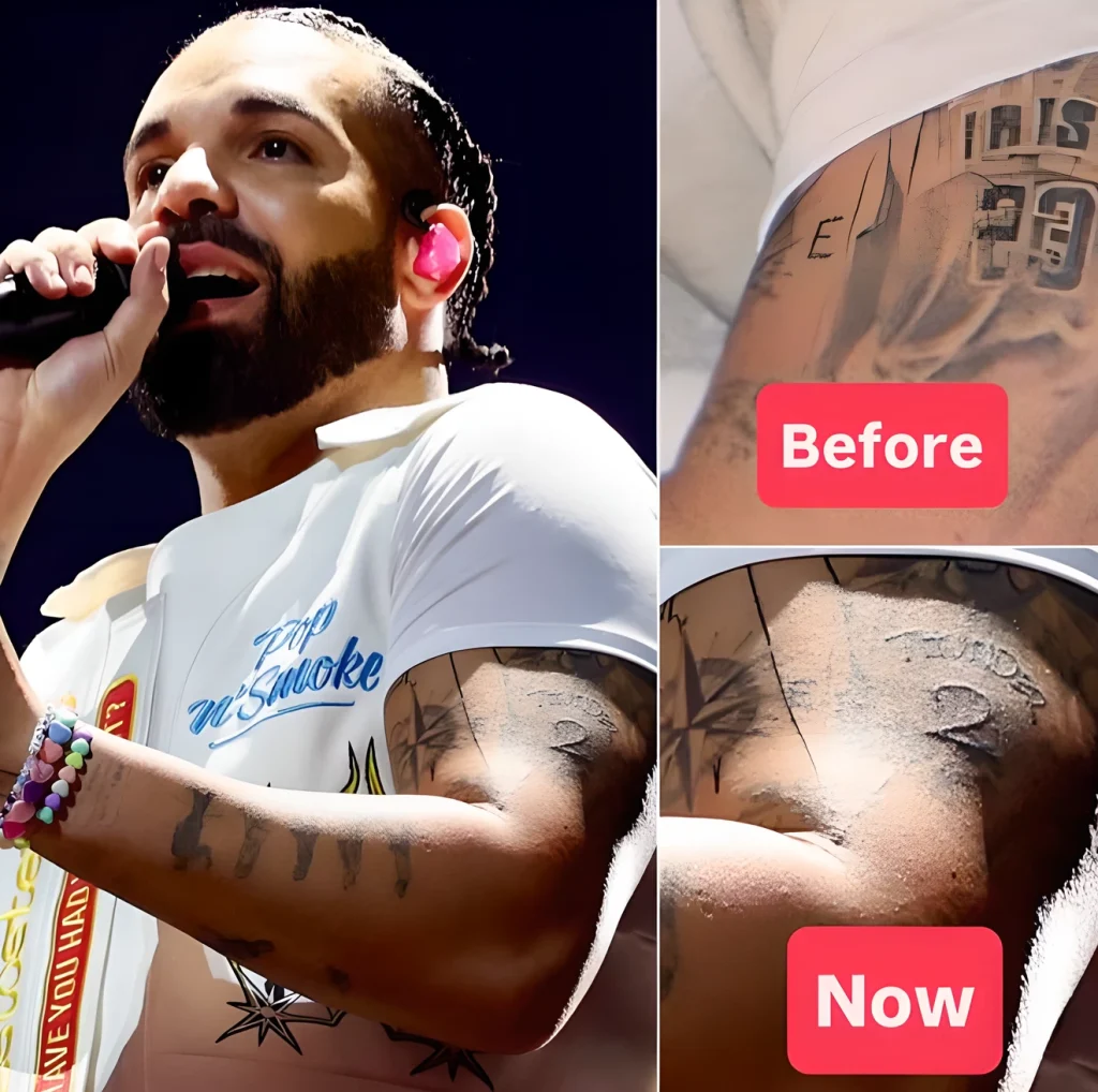 Дрейк перекрыл тату Леброна Джеймса 2025 №03 - tatufoto.com