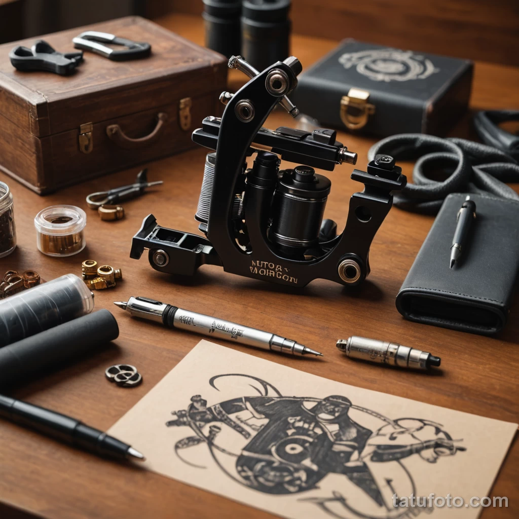 Зачем тату-мастеру несколько машинок- контур, тени и пок 2025 №10 - фото tatufoto.com