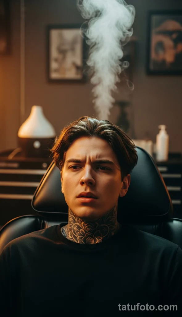 Как запах в тату-студии влияет на боль 2025 №04 - фото tatufoto.com