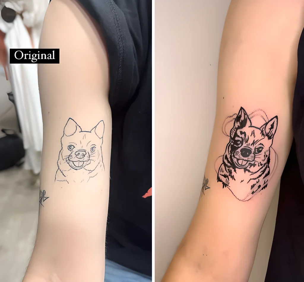 Мастер кавер-ап тату взрывает TikTok 2025 №11 - tatufoto.com