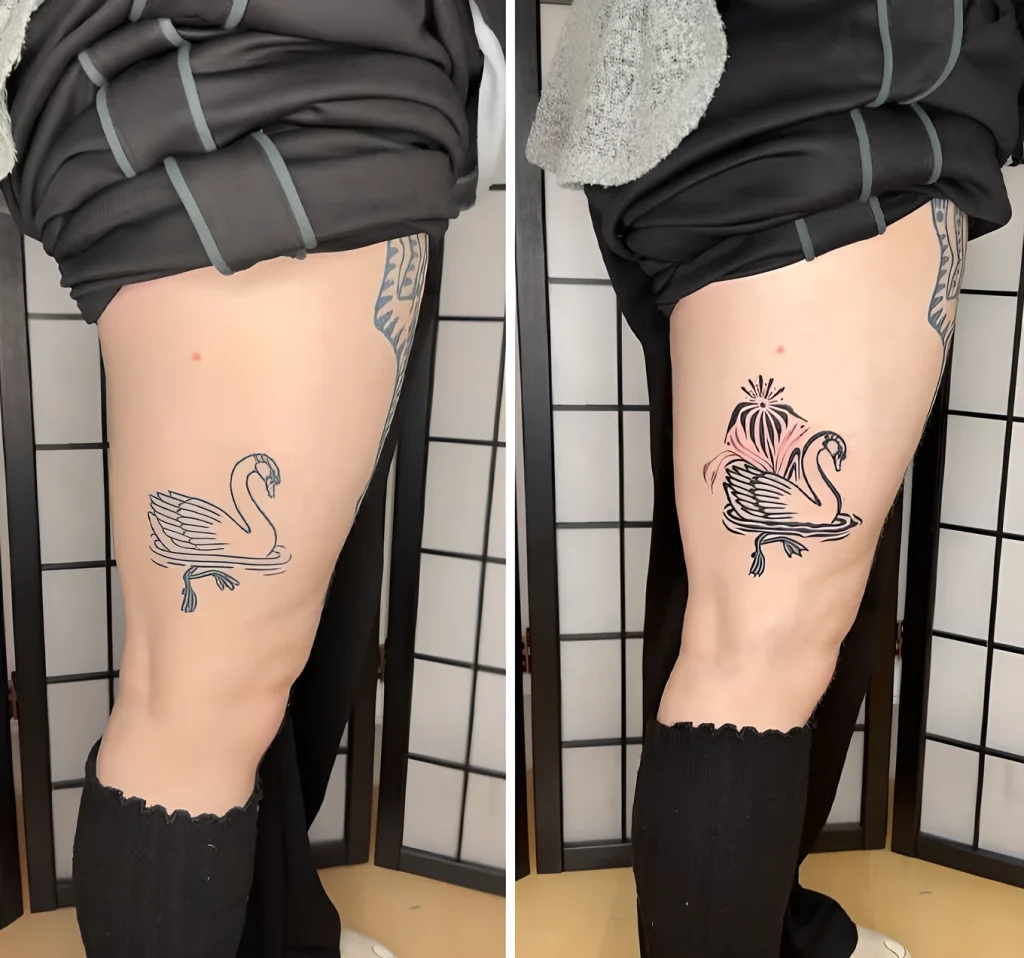 Мастер кавер-ап тату взрывает TikTok 2025 №13 - tatufoto.com