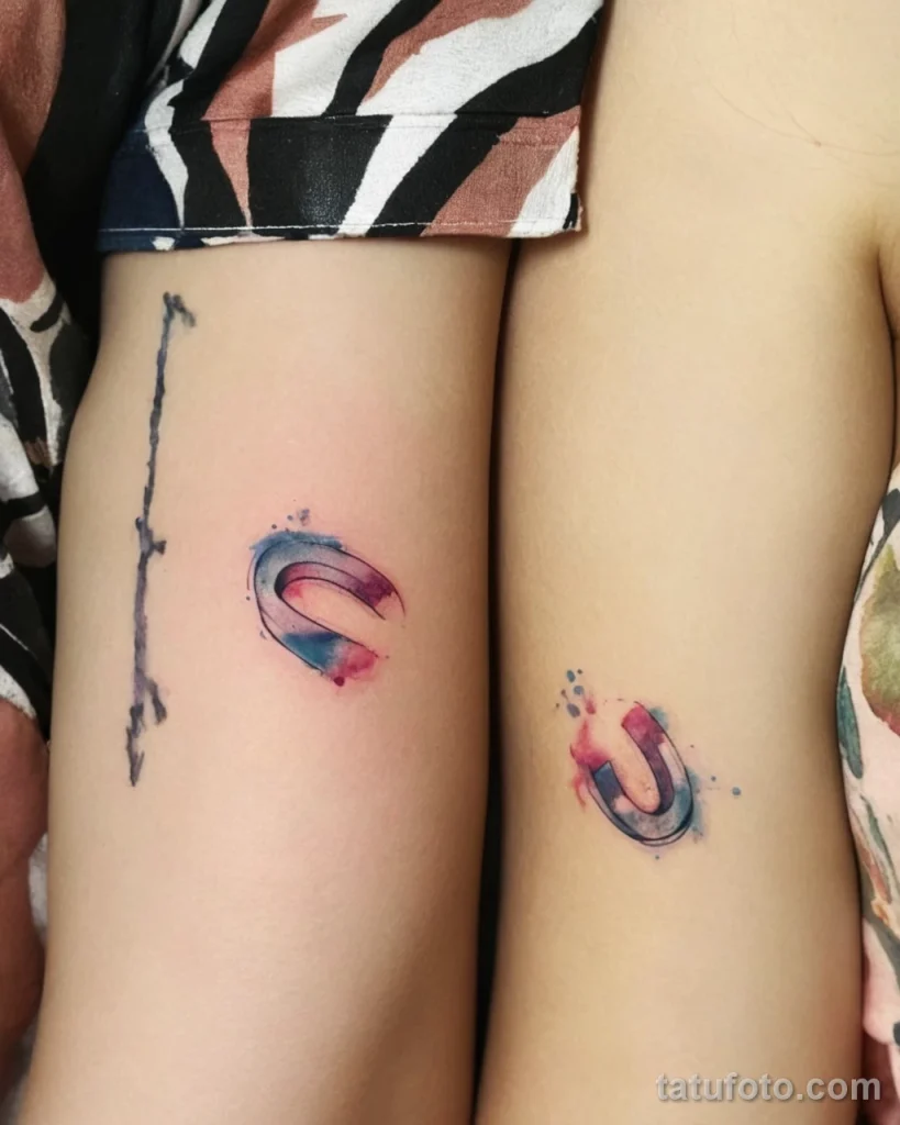 Пример готового рисунка татуировки с магнитом 2025 №56 - tatufoto.com