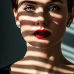 Фото минималистичной татуировки ветки рябины на женской груди. Черно-белый рисунок с тонкими линиями, акцент на форме и контурах.