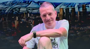 Тату-рукав на ноге в честь Манчестера 2025 №01 - tatufoto.com