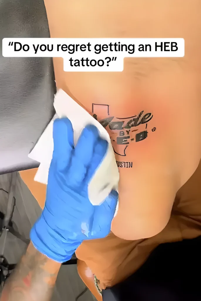 Тату с логотипом супермаркета стала символом гордости №02 - tatufoto.com