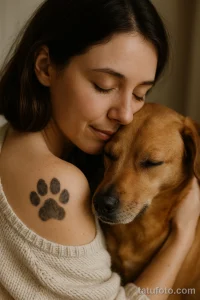 Татуировки с изображением питомцев 2025 №01 - tatufoto.com