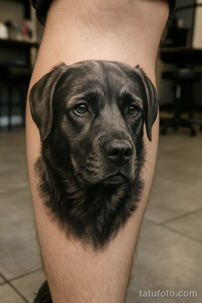 Татуировки с изображением питомцев 2025 №05 - tatufoto.com