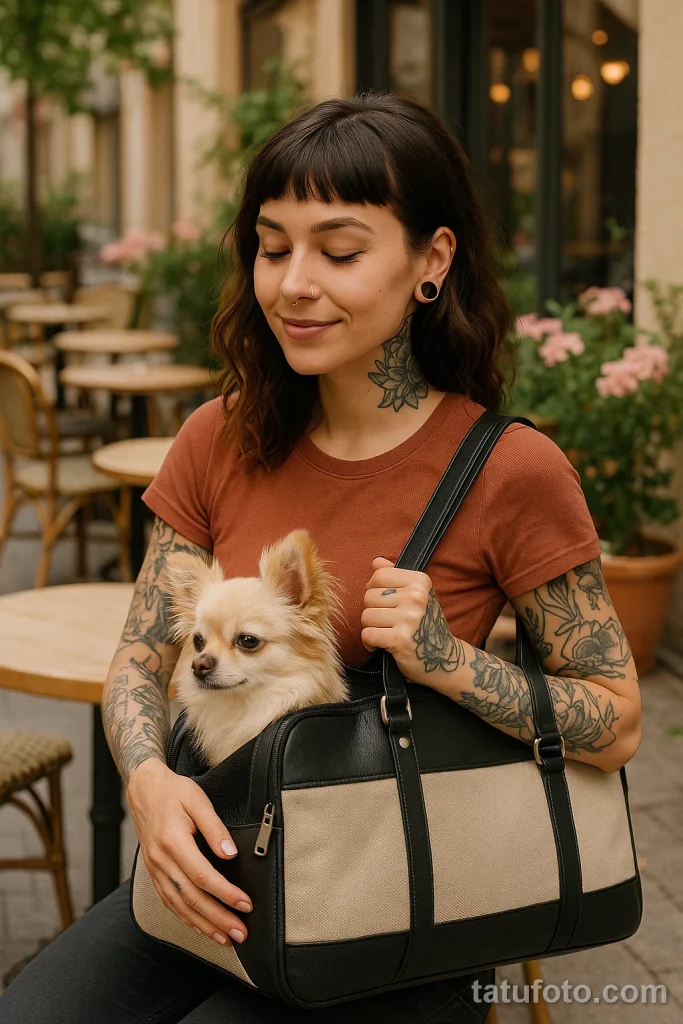 Татуировки с изображением питомцев 2025 №12 - tatufoto.com