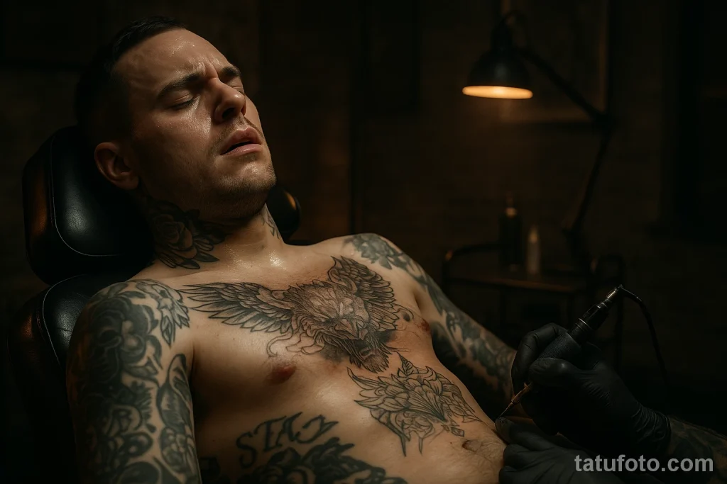 Что делать, если на тату сеансе стало плохо — советы 2025 №02 - фото tatufoto.com