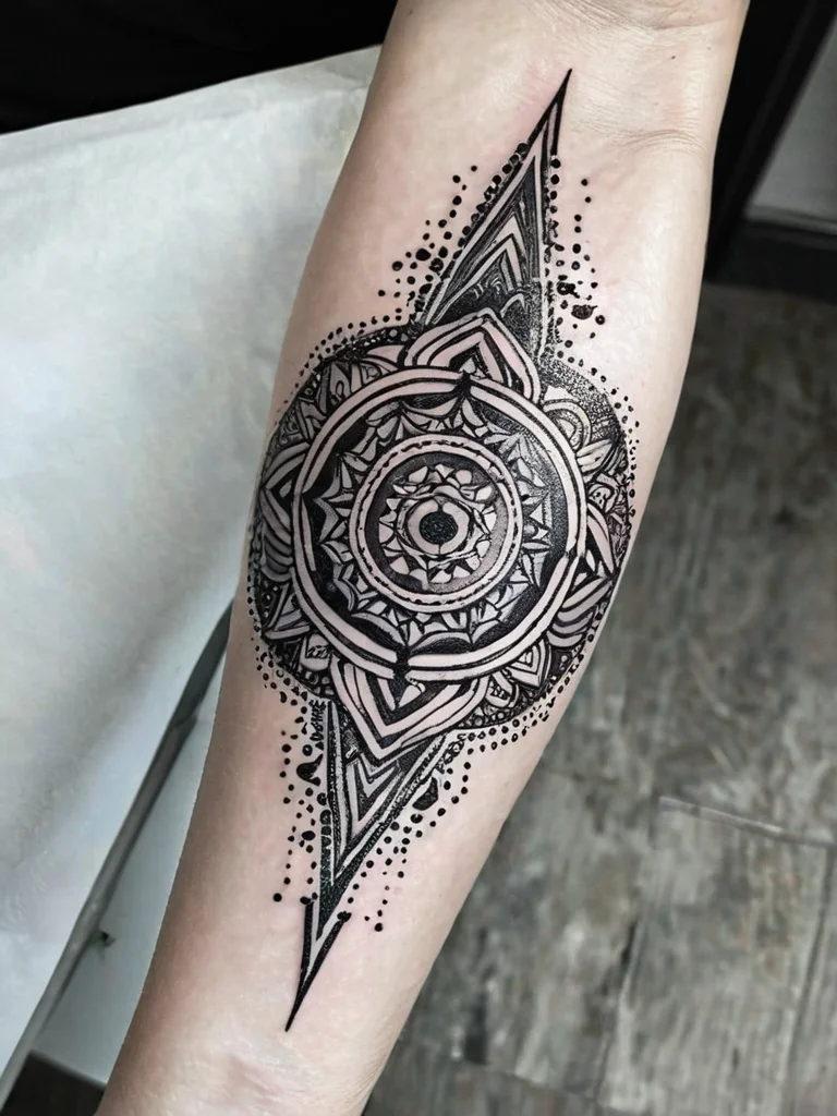 mandala-v-stile-dotvork-sakralnaya-geometriya-i-meditaciya_uhod-za-tatu-v-stile-dotvork-sohranyaem-chetkost-linii-i-glu