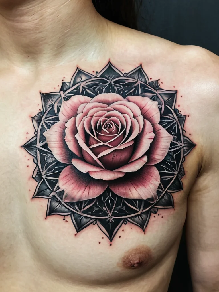 stil-geometriya-realizm-kak-sovmestit-chetkie-formy-i-zhivye-obrazy_uhod-za-tatuirovkoi-v-stile-geometriya-realizm