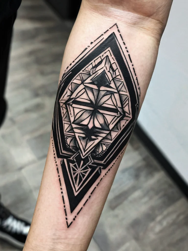 tatu-v-stile-blekvork-blackwork-estetika-plotnogo-chernogo-zakrasa_kak-uznat-blekvork-5-kluchevyh-vizualnyh-priznakov
