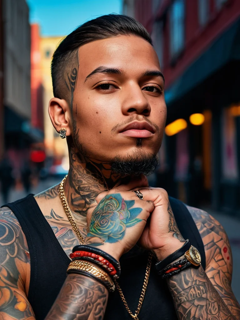 Татуировки у рэперов: как Face Tattoos стали частью хип-хоп культуры.