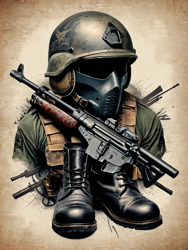 voennye-professii-rassmotreny-v-otdelnom-bloke-no-mozhno-dobavit-obschie-soldatskii-krest-kaska-avtomat-i-botinki_znachenie-tatu-kaska-avtomat-botinki-chto-stoit-za-simvolami