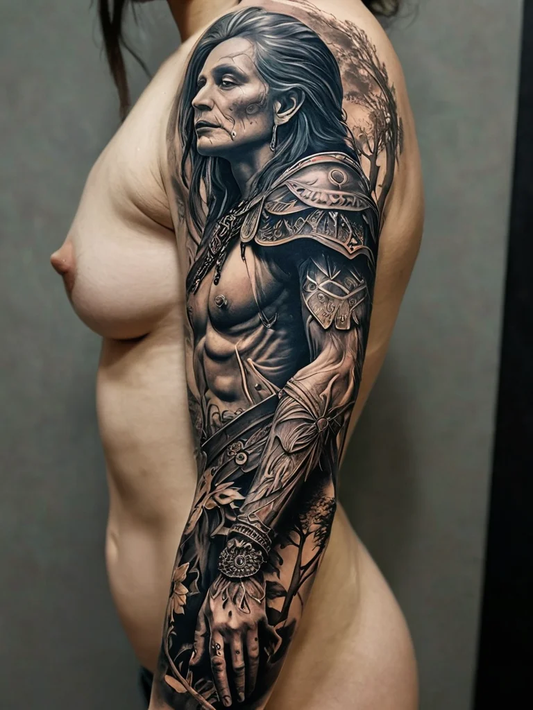 znachenie-tatu-baba-yaga-dvoistvennyi-simvol-mudrosti-prirody-i-straha_gde-obitaet-duh-baby-yagi-vybor-mesta-dlya-tatuirovki