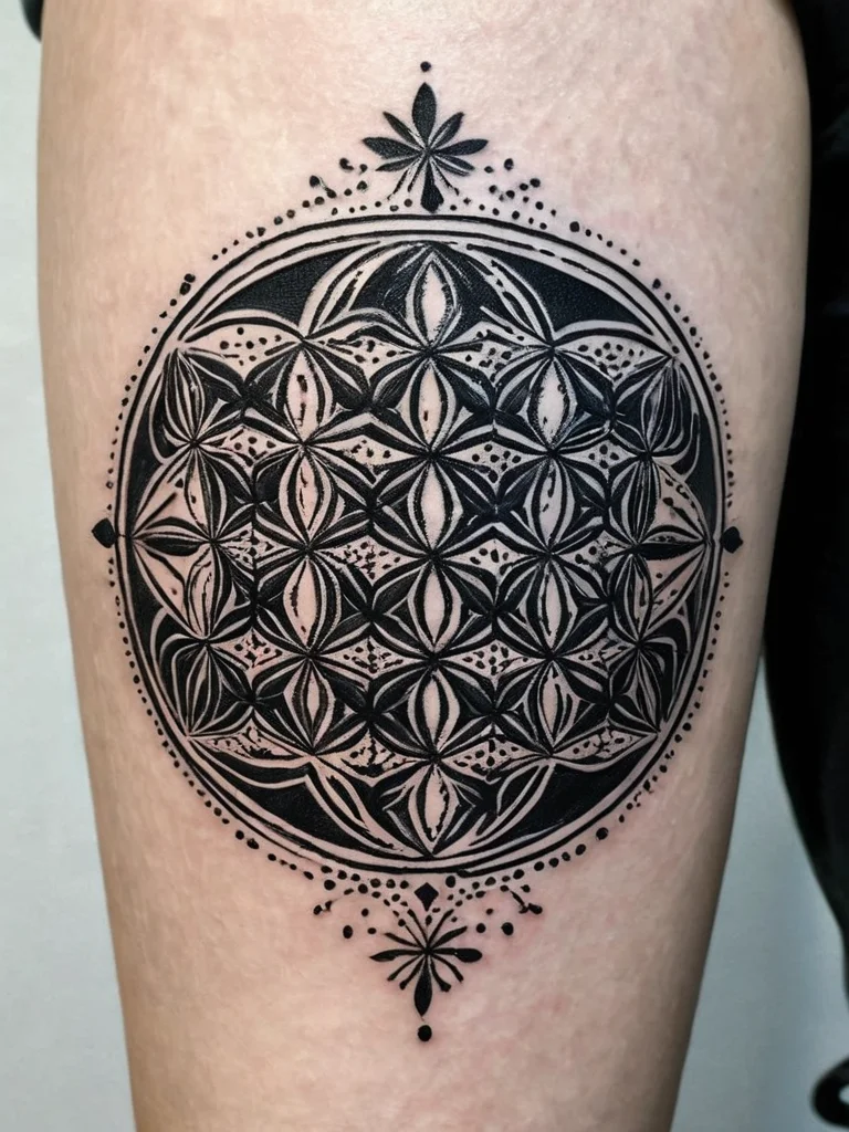 znachenie-tatu-cvetok-zhizni-osnova-sakralnoi-geometrii-simvol-sotvoreniya-mira-i-edinstva-vsego-suschego_variacii-i-stili-tatuirovki-cvetka-zhizni-ot-minimalizma-do-