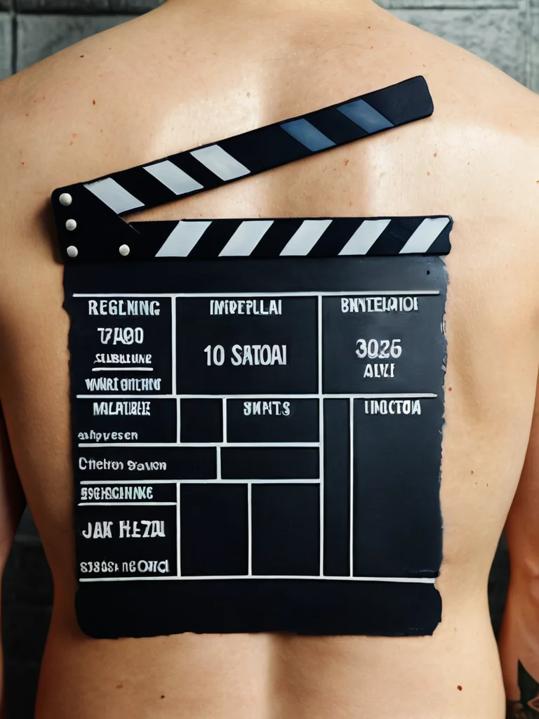 znachenie-tatu-hlopushka-numerator-simvol-nachala-semok-kinoproizvodstva-i-action_znachenie-tatu-hlopushka-numerator-simvol-kino-strasti-i-nac